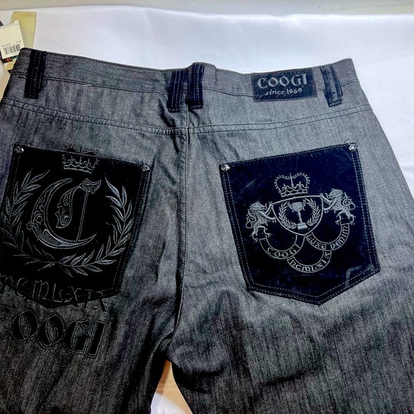 COOGI Other - Coogi Black Boot Cut Relaxed Jeans 40 35 NWTS